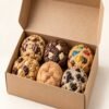 Sharing books (mini 60 pcs of brownies & cookies) served with 3 dipping (Nutella, kinder, white Chocolate )