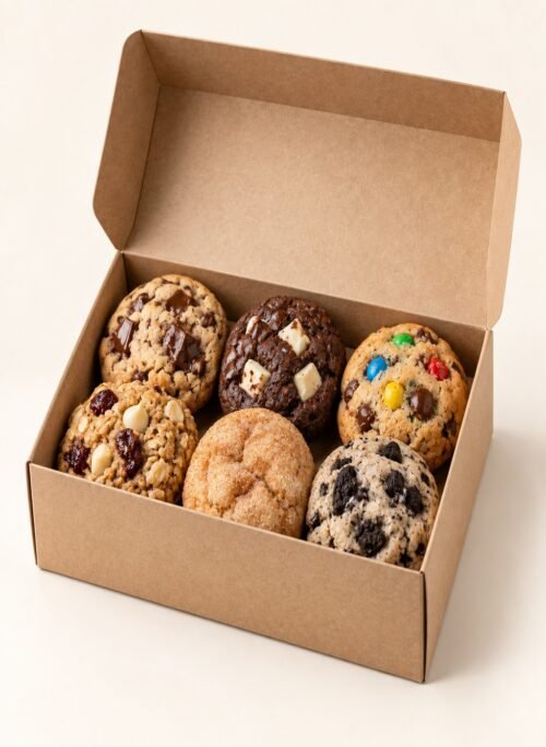 Sharing books (mini 60 pcs of brownies & cookies) served with 3 dipping (Nutella, kinder, white Chocolate )